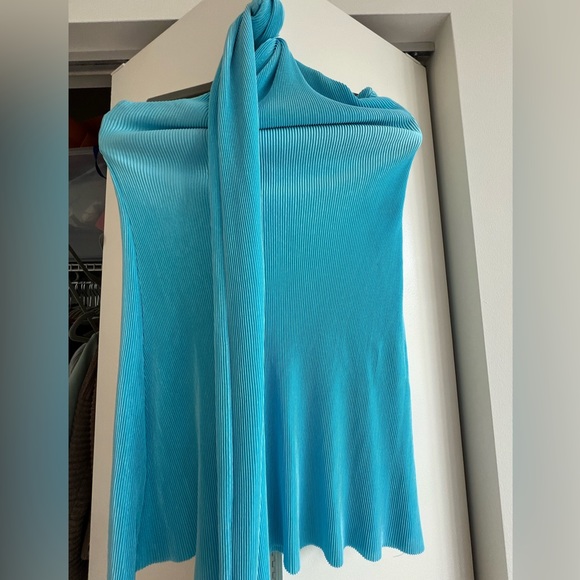 Hello Molly LOVE THE TREND MINI DRESS BLUE - Picture 5 of 5